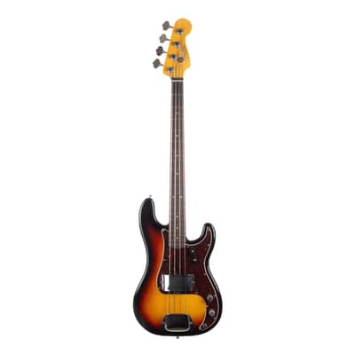 Fender James Jamerson 1962 Precision Bass Rosewood - 3-Tone Sunburst image 2