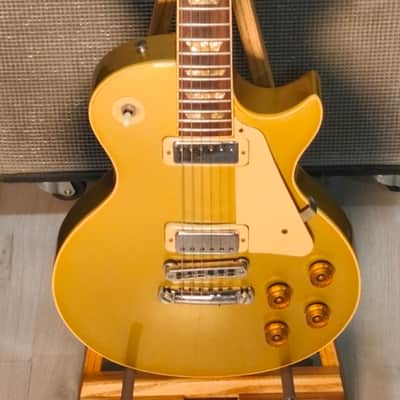Gibson Les Paul Deluxe 1979 Goldtop All Gold image 10