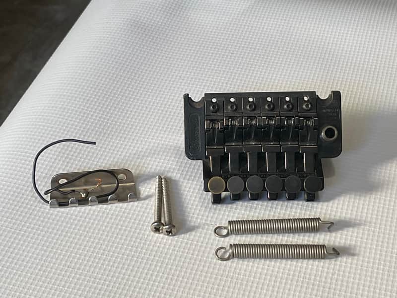 1990's Schaller Charvel Jackson Import Deluxe Series JT-570 Germany Floyd Rose Tremolo Bridge image 1