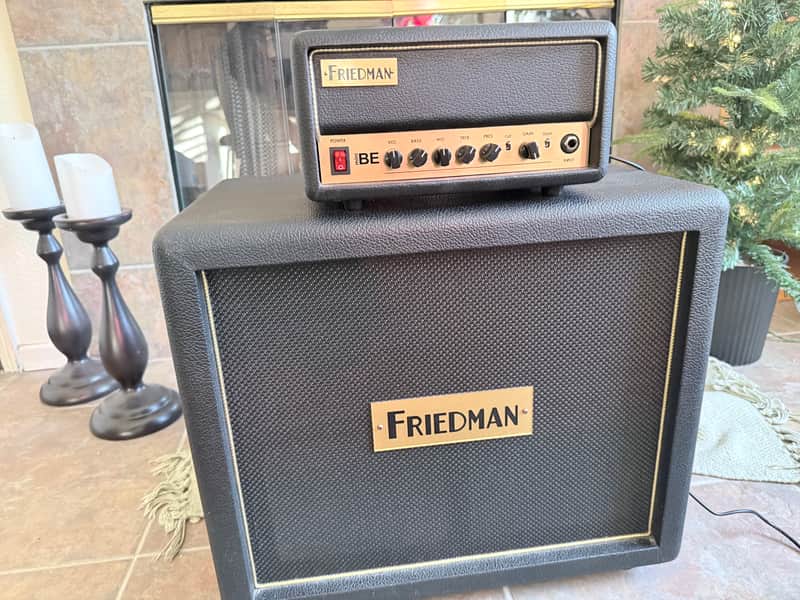Friedman BE-Mini 30-Watt Solid State Guitar Amp Head 2021 - Present - Black image 1