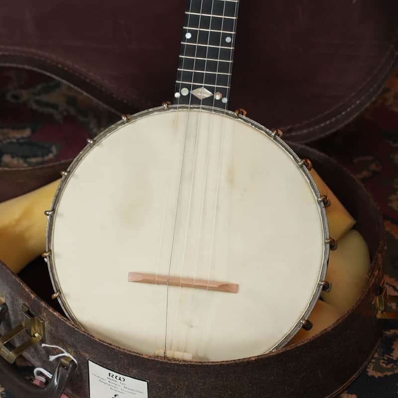 (Used) Vintage c. 1889 S.S. Stewart 5-String Open-Back Pony/A-Scale Banjo #5643 image 1
