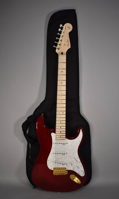 2025 Fender Richie Kotzen MIJ Stratocaster | Transparent Red Burst w/Gig Bag image 1