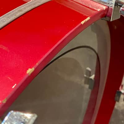 Tama Granstar Custom 5-Piece Drum Set - 1987 - Candy Apple Red - with Hard Shell Cases image 22