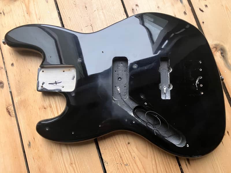 Fender Squier Classic Vibe 70s Jazz Bass Guitar Body Indonesia 2021 Left Handed image 1