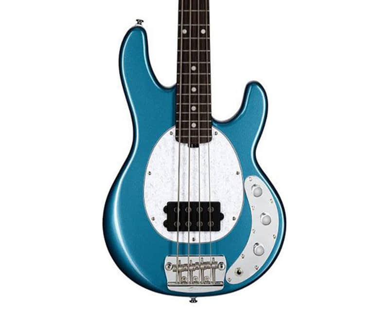 Sterling by Music Man StingRay Short Scale RAYSS4 - Toluca Lake Blue - Open Box image 1