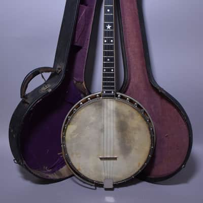 1919 Vega Style M 4-String Tenor Banjo w/OHSC image 1