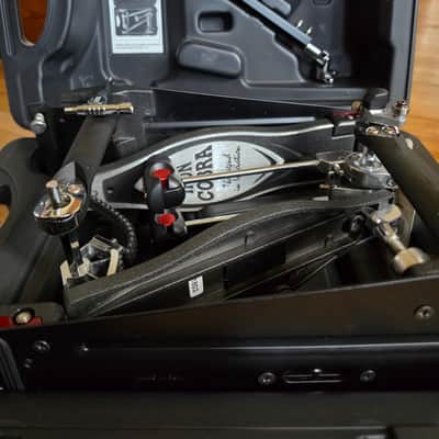 Tama HP900PWN Iron Cobra 900 Series Power Glide Double Bass Drum Pedal 2010s - Black/Chrome image 4