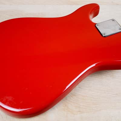 Fender Bullet S2 Vintage 1987 Red Vintage USA w/ OHSC image 8
