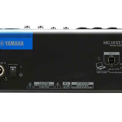 Yamaha MG10XUF XU Series 10-Channel Analogue Mixer With Effects image 2
