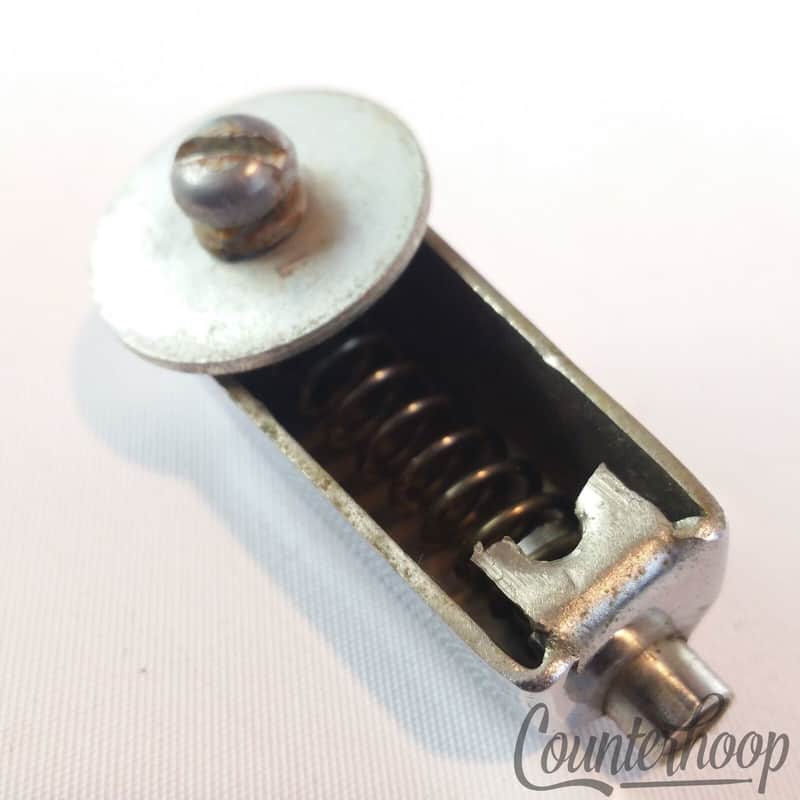Rogers Bread&Butter Peanut Tom Drum Lug B&B Chrome Cleveland Holiday Vintage 60s image 1