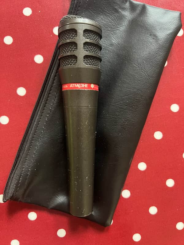 Audio Technica ATM63HE Hypercardioid Dynamic Mic image 1