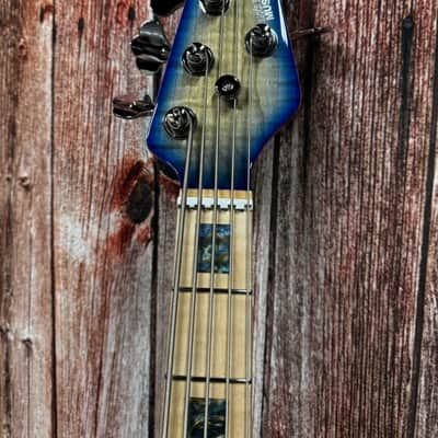 Ernie Ball Music Man Ball Family Reserve StingRay 5 Paua Blue Burst image 2