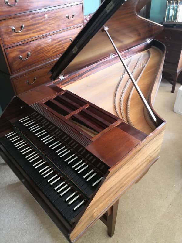 Morley Harpsichord 1956 Walnut image 1