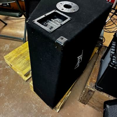 1 pair Peavey PV 15M 2-way Stage Monitors - Black image 2
