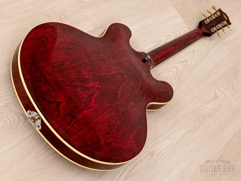 Greco Sa-550 78年製 1978 Greco SA-550 Vintage ES Guitar Wine Red w/ Ebony Board