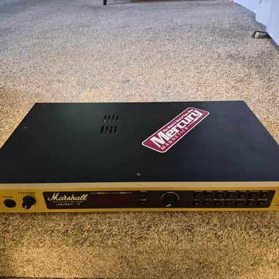 MARSHALL JMP-1 VALVE MIDI PREAMP MODDED 90's - Gold and Black image 11