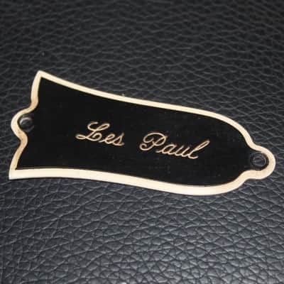 Vintage 1961 Gibson Les Paul SG Truss Rod Cover 1962 2 ply Wide Bevel 1960's image 3