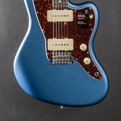 Fender American Performer Jazzmaster - Satin Lake Placid Blue w/Rosewood image 2