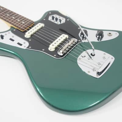 [SALE Ends June 22] Fender Made in Japan Hybrid 60s Jaguar Sherwood Green Metallic 2019 Locking Tuner V-MOD PU image 6