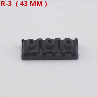 Floyd Rose Locking Nut Black 43mm R3 Marked w/R14 Radius Top mount design Bild 1
