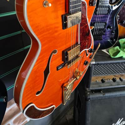 Gibson Chet Atkins Country Gentleman Sunrise Orange 2000 Thinline Semi-Hollow image 4