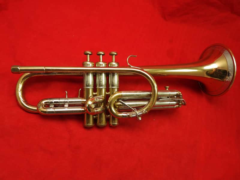 Olds Los Angeles Super Bb cornet 1939 Brass & Nickel Silver image 1
