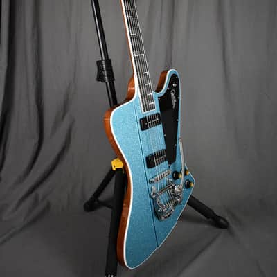 2023 Kauer Banshee Baritone Sky Blue Flake w/ Bigsby image 19