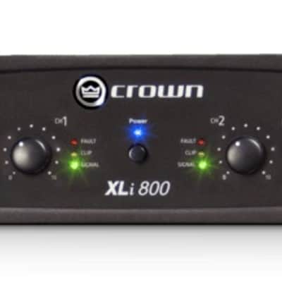 Crown Audio XLi 800 Two-channel 300W Power Amplifier image 2
