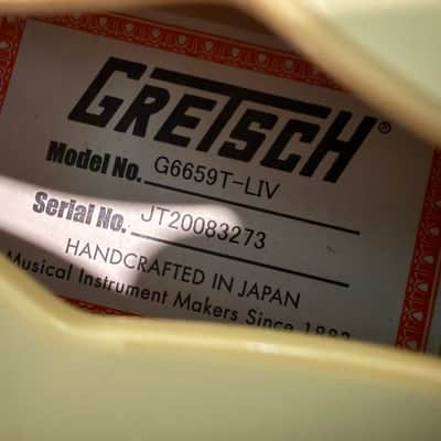 Gretsch G6659T-LIV Players Edition Broadkaster Jr. JAPAN image 16