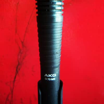 Vintage RARE 1980's AKG D70ME dynamic cardioid microphone w accessories drums horns # 7 image 9