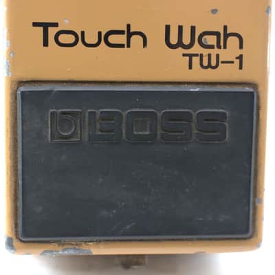 Rare BOSS TW-1 Touch Wah Logo MIJ Silver Screw Vintage Filter Pedal image 4