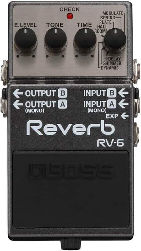 Boss RV-6 Reverb 2015 - Present - Silver image 1