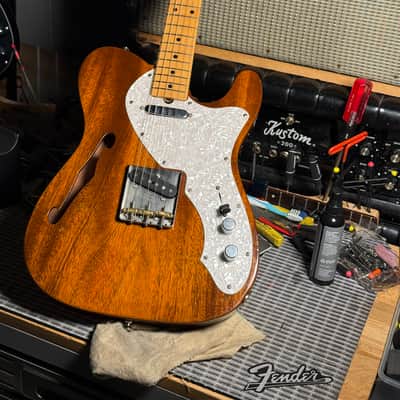 1998 MIJ Fender TN-70EX Thinline Telecaster Mahogany image 1