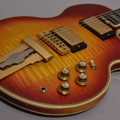1974 Gibson L5-S Custom Cherry Sunburst Finish w/OHSC image 9