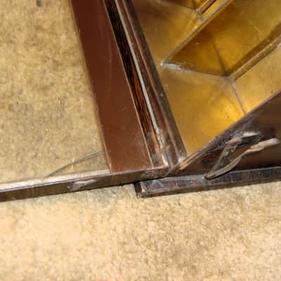 "Gretsch Eagle Brand" Musical Strings, & Accessories Display Case Gretsch 1920's - Natural image 5