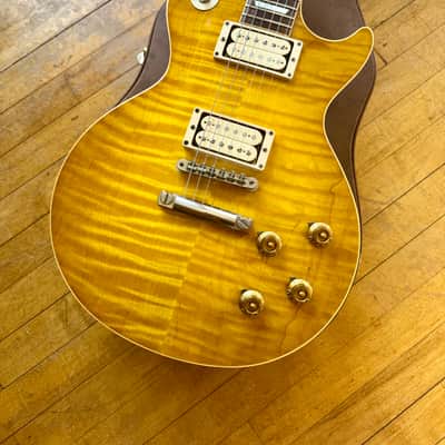 Gibson Custom Shop R9 - 8.4 lb, Rare Hard Rock Maple Top! - Special Order, w/ OHSC + CoA - Lemon Burst, Creamtone A3 Pickups, 2012, '59 Les Paul Reissue image 5