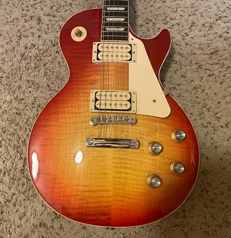 Gibson Les Paul Standard 60s Double Trouble Flametop 2026 - Vintage Cherry Sunburst image 1