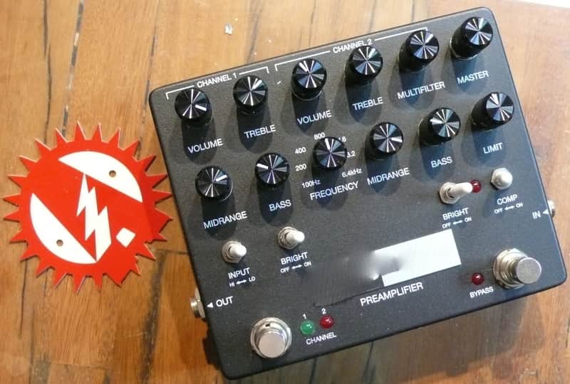 Alchemy Audio Assembled Aion Electronics L5 Preamp 2 Channel Guitar Effects Pedal image 1