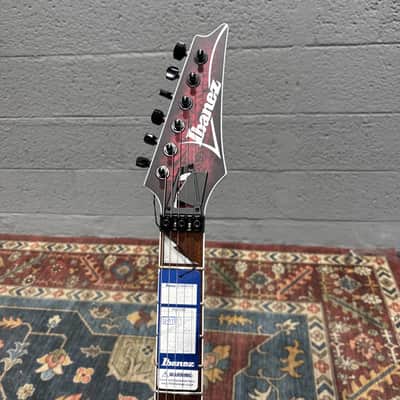 Ibanez RG470DX Electric Guitar - Wine Red Frozen Matte image 3