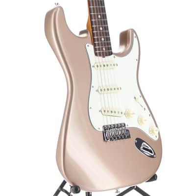 Fender Certified Pre-Owned American Vintage II 1965 Stratocaster, Round-Lam Rosewood Fingerboard, Shoreline Gold (R3) (25510) image 3