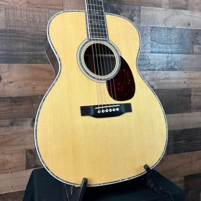 Martin OM-45 Standard Series Acoustic Guitar - Natural with Aging Toner, Hard Case, Free Ship, 832 image 2