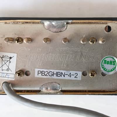 Epiphone Probucker 2 Gold Neck Humbucker Pickup 8k Ohms image 3