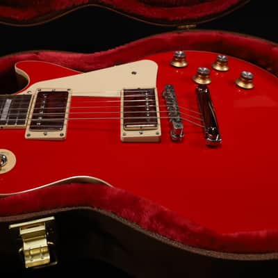 Gibson Les Paul Standard 60s Plain Top Cardinal Red Top USA - LPS6P00TCNH1 142 image 14