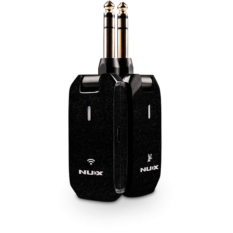 NUX C-5RC 5.8GHz Wireless Guitar System With Charging Case Regular Black image 1