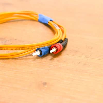 Unbranded ST-ST Fiber Optic Duplex Patch Cable - 3' CG01ZLU image 2