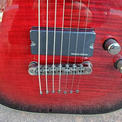 Schecter Blackjack SLS C-7 Hell's Gate Active 7 String Guitar Seymour Duncan Pickups image 14