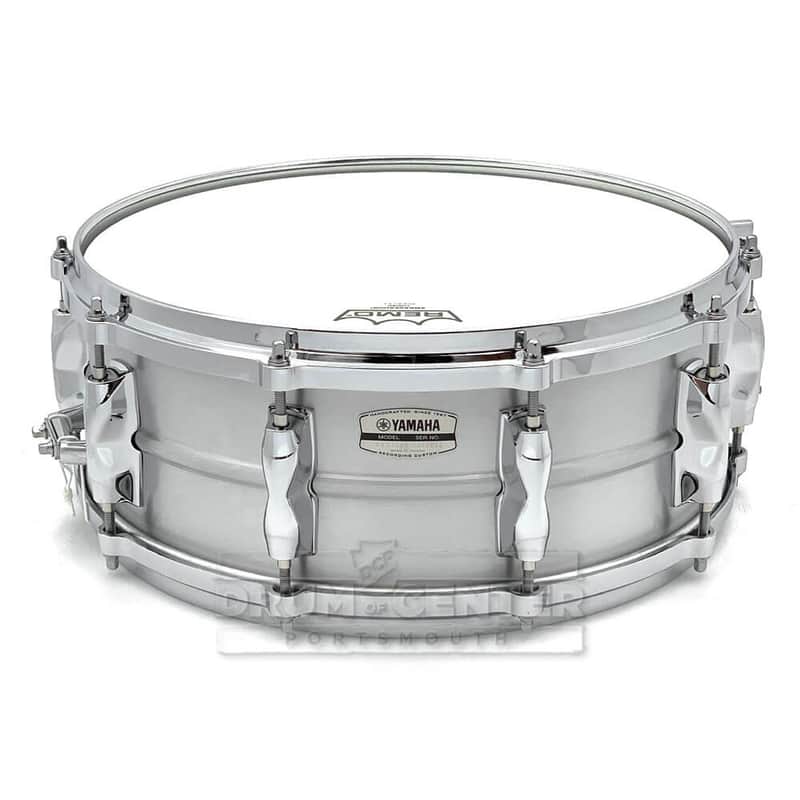 Yamaha Recording Custom Aluminum Snare Drum 14x5.5 image 1