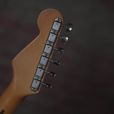 Del-Tone 50s S-Style - Black - Heavy Aging image 7