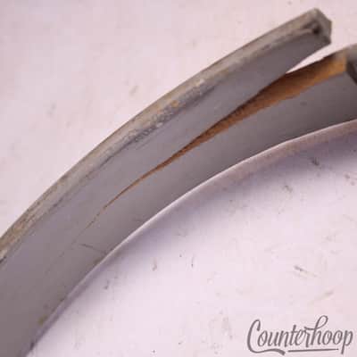 *Slingerland 2x 15" Wood Hoops Snare Drum Batter/Resonant 1Ply Maple Vintage 50s image 5