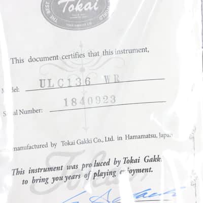 Tokai LC136 - Wine Red - 2nd Hand image 19